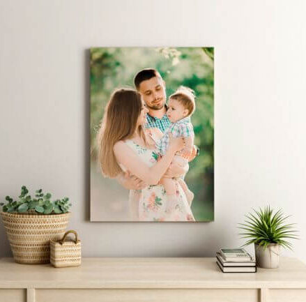 Tablou personalizat vertical cu poza ta